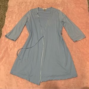 Blue robe/ sweater